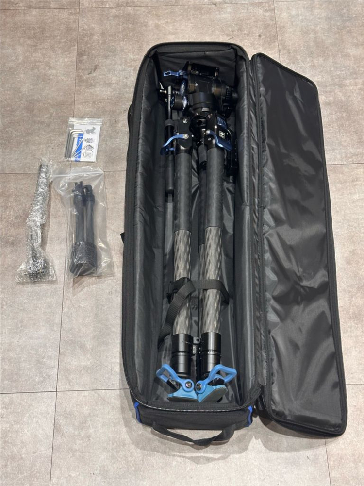 시루이 svt75 + svh15 비디오 삼각대 헤드 이미지