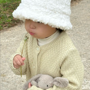 디어메모리즈 아기겨울모자 버킷햇