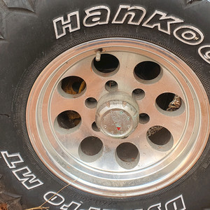 갤로퍼15인치 알로이 휠 타이어 세트