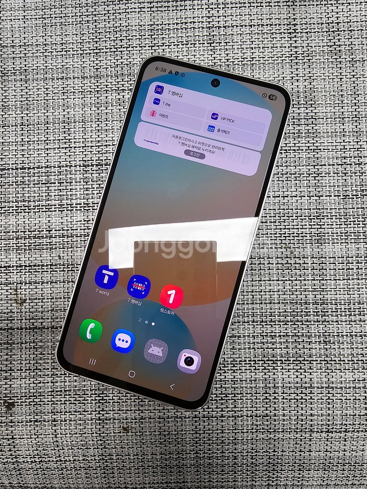 (특SSS급) 갤럭시 S24FE 256G 블루 24년 11월개통 액정무기스 검수완료 공기계 48만팝니다@--1