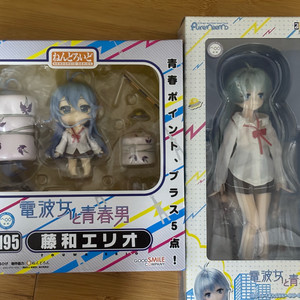 일괄 전파녀와청춘남 토와 에리오 넨도 피규어 퓨어니모 아존돌 고전 미소녀