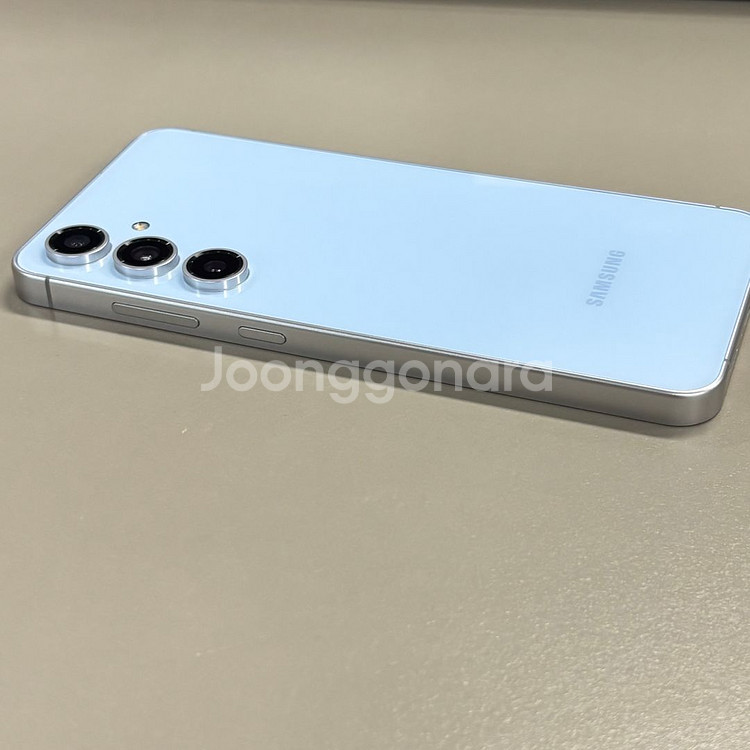 갤럭시S24FE 블루색상 256용량 25년11월개통 흠집 기스 일절없는 초SSS급 새상품컨디션 정상해지공기계--6