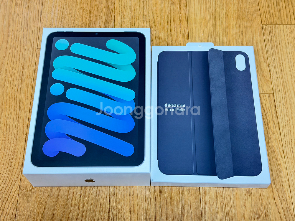 아이패드 미니 A17 pro + 정품 스마트폴리오 케이스 새제품급 팝니다--0