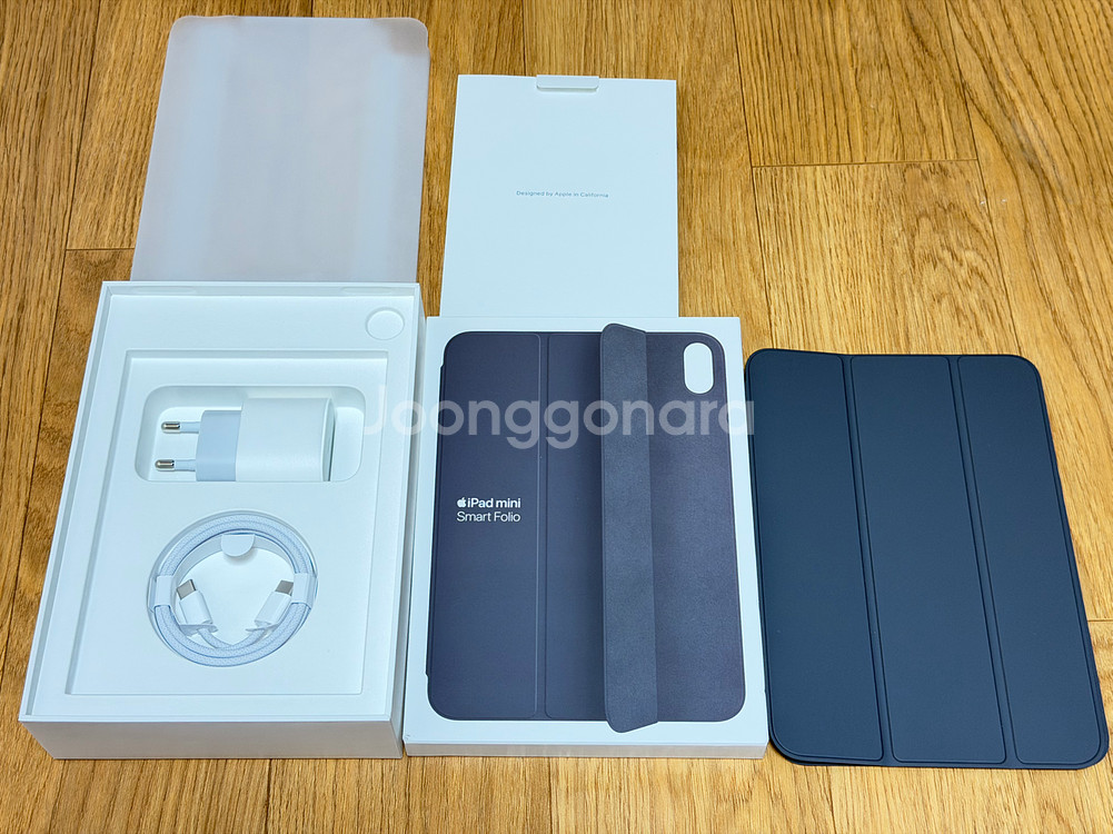 아이패드 미니 A17 pro + 정품 스마트폴리오 케이스 새제품급 팝니다--1