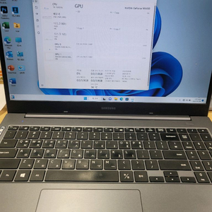 삼성 갤럭시북 노트북 i5 11세대 지포스그래픽 윈도우정품포함 상태좋음