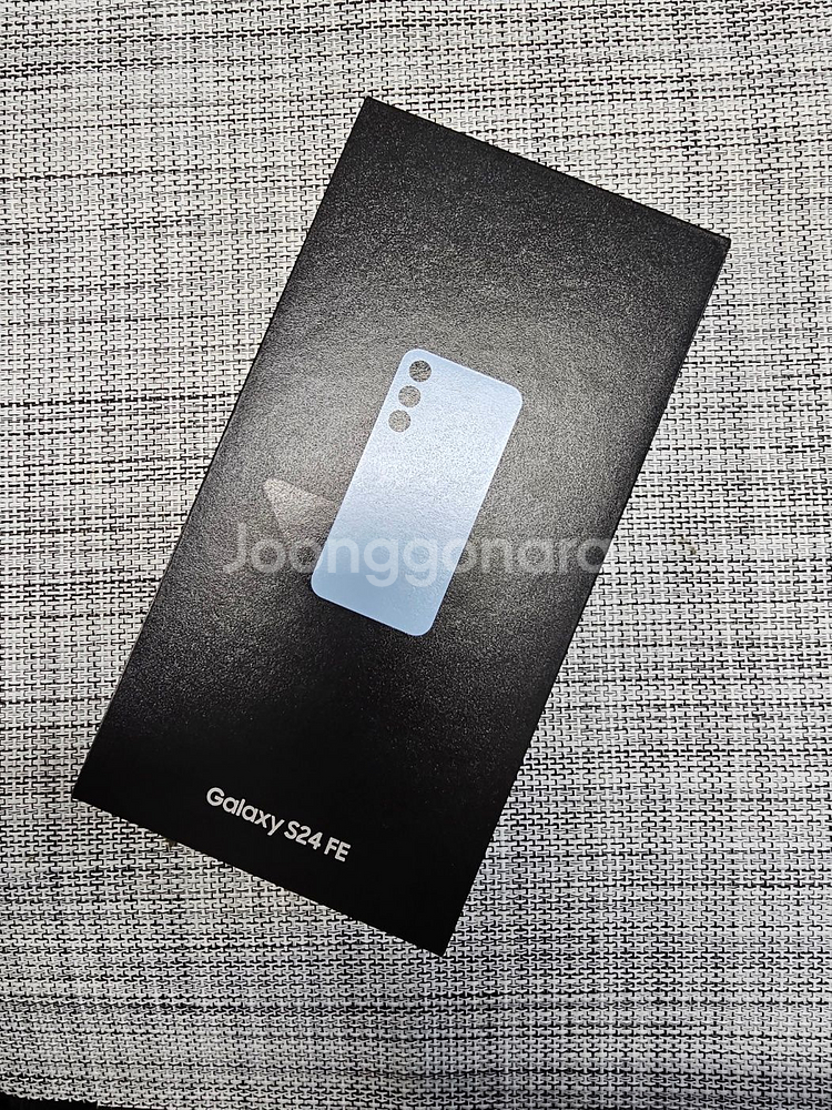 (풀박스SSS급) 갤럭시 S24FE 256G 블루 24년 11월개통 검수완료 공기계 49만팝니다@@--0