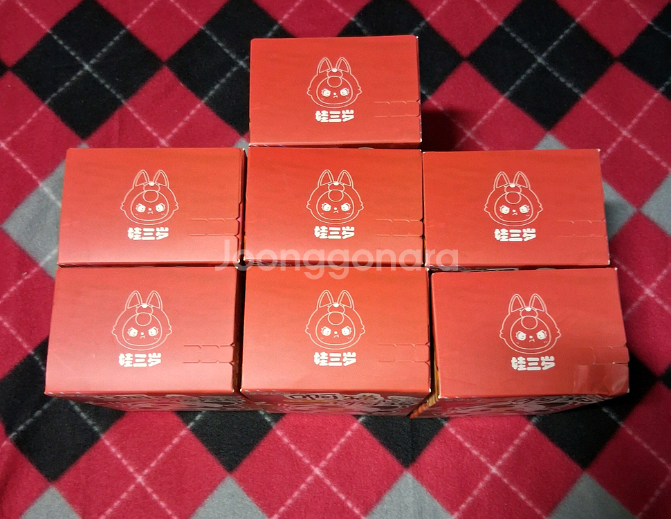 아고양이와강아지플러시블라인드상자--4