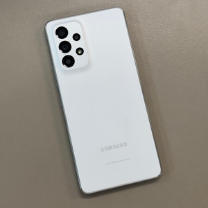 갤럭시A53 화이트색상 128용량 외관S급 깨끗한단말기 미파손 가성비 꿀매물