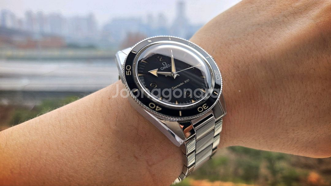 오메가 씨마스터 300 헤리티지 검판 민트급 중고 급매--0