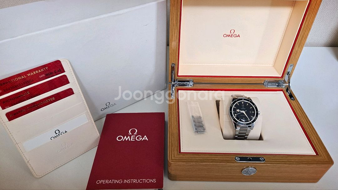 오메가 씨마스터 300 헤리티지 검판 민트급 중고 급매--7