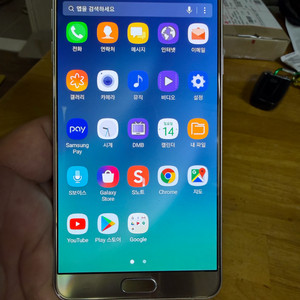 삼성갤럭시노트5.64기가,안7.0,작동&외관굿