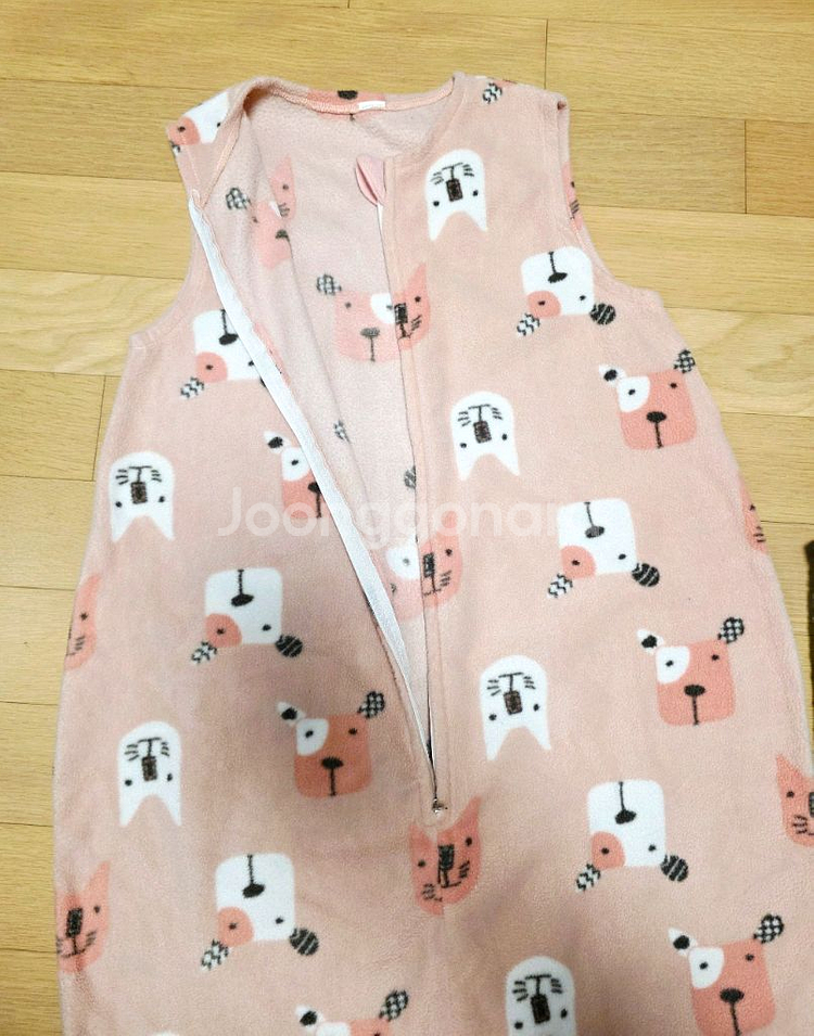 유아동 플리스 슬립색 XL(7-8세) 삼중직 수면조끼--3