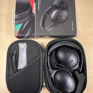 보스 QC 헤드폰 블랙 Bose QuietComfort
