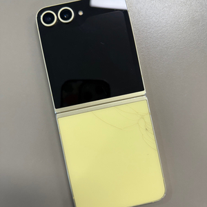 (자급제)갤럭시Z플립6 옐로우 256G 무잔상 24년9월개통 가성비 꿀매물 판매