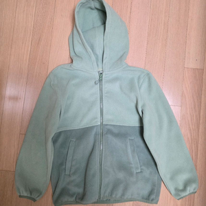 래핑차일드 컬러블럭 라이트 플리스 자켓 140