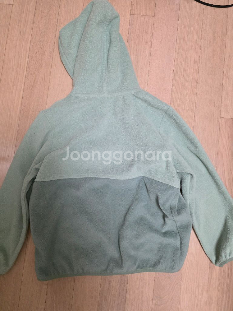 래핑차일드 컬러블럭 라이트 플리스 자켓 140--3