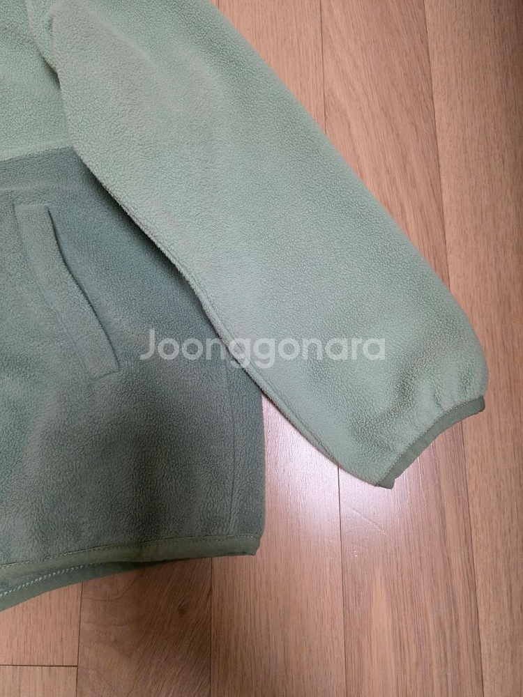 래핑차일드 컬러블럭 라이트 플리스 자켓 140--5