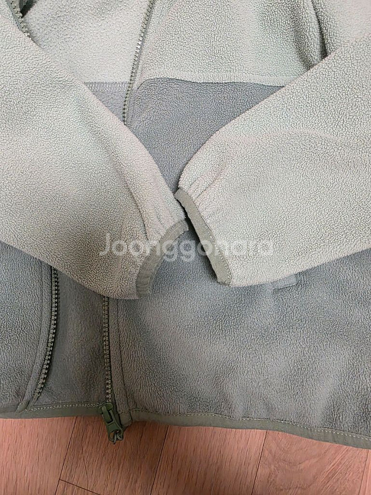 래핑차일드 컬러블럭 라이트 플리스 자켓 140--8