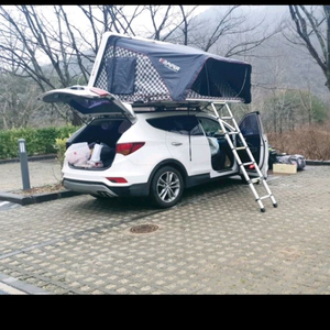 아이캠퍼 루프탑텐트 스카이 캠프 2.0(지도버전) 이미지