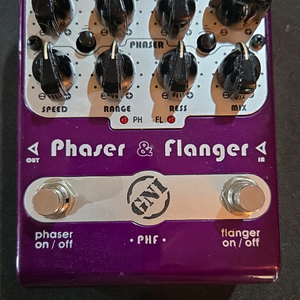 GNT Phaser & Flanger 일렉기타 이펙터