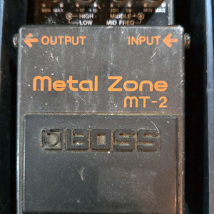 메탈존 기타 오버로우 페달