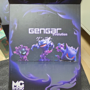 포켓몬레진 MG [반투명] 고스트 포켓몬 반투명 고오스, 고우스트, 팬텀 피규어 팝니다.