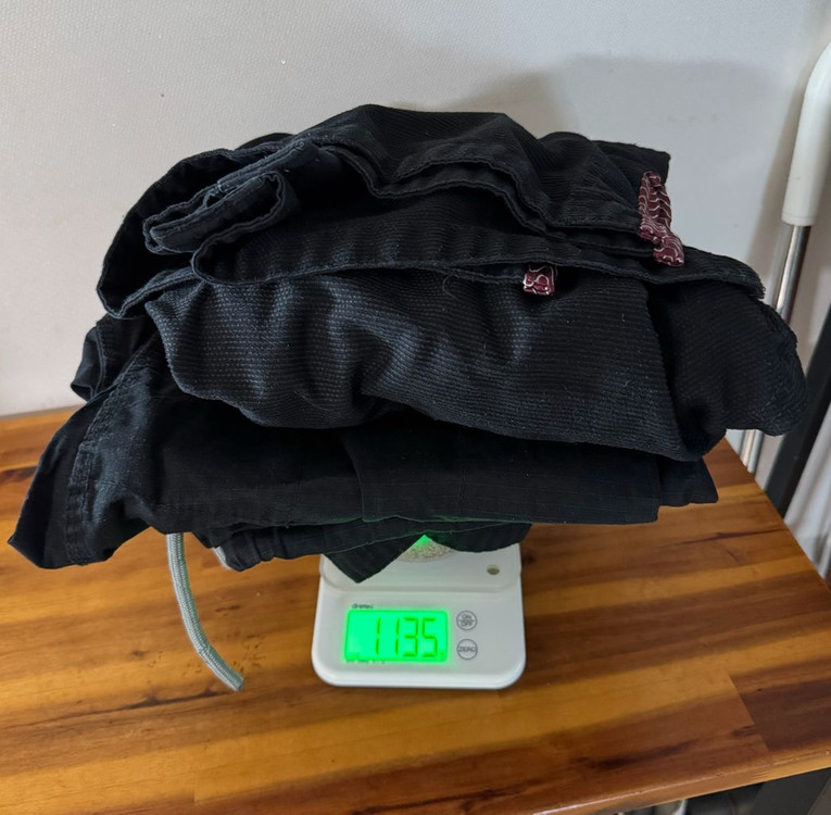 주짓수도복 게임네스 에어프로2 블랙 A2F 이미지