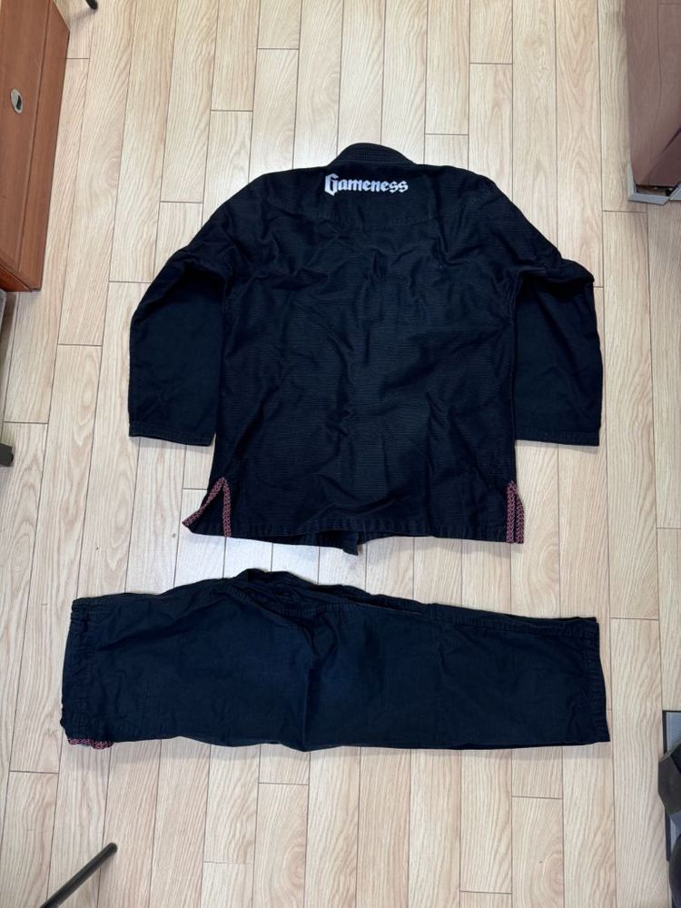 주짓수도복 게임네스 에어프로2 블랙 A2F 이미지