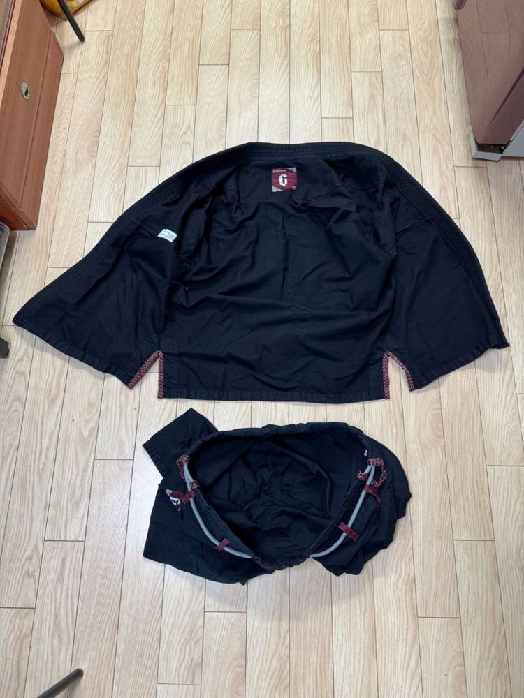 주짓수도복 게임네스 에어프로2 블랙 A2F 이미지