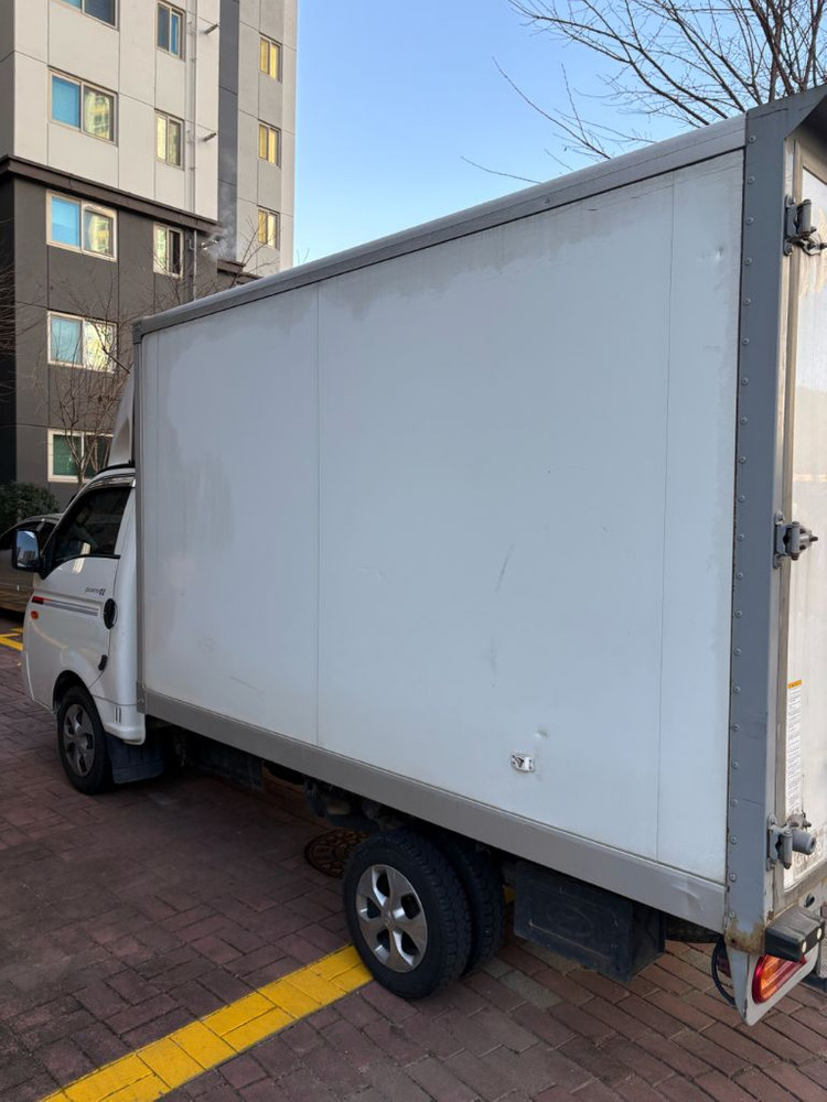 2018포터2 하이탑 디젤 일반캡 수리다됌 팔아요--8