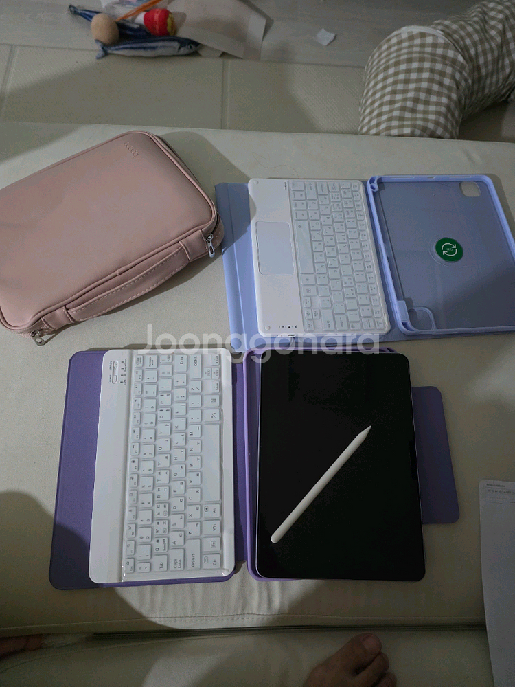 아이패드 에어 13 128 셀룰러 키보드 케이스 세트--1
