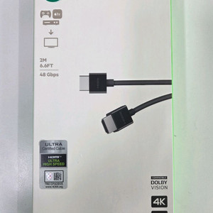 벨킨 HDMI 2.1 4K 케이블 AV10175bt 2M
