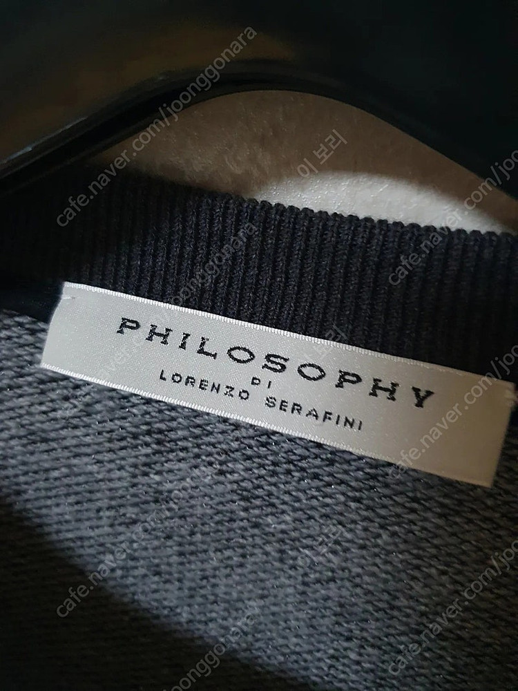 필로소피 PHILOSOPHY 글로시 스웻셔츠 맨투맨 탑--2