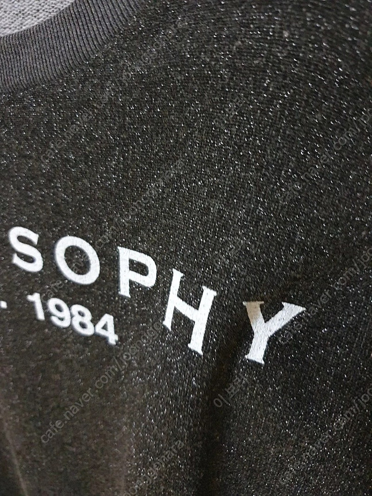 필로소피 PHILOSOPHY 글로시 스웻셔츠 맨투맨 탑--3