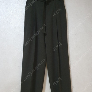 듀엘 DEWL 2022 울 블렌드 벨티드 팬츠