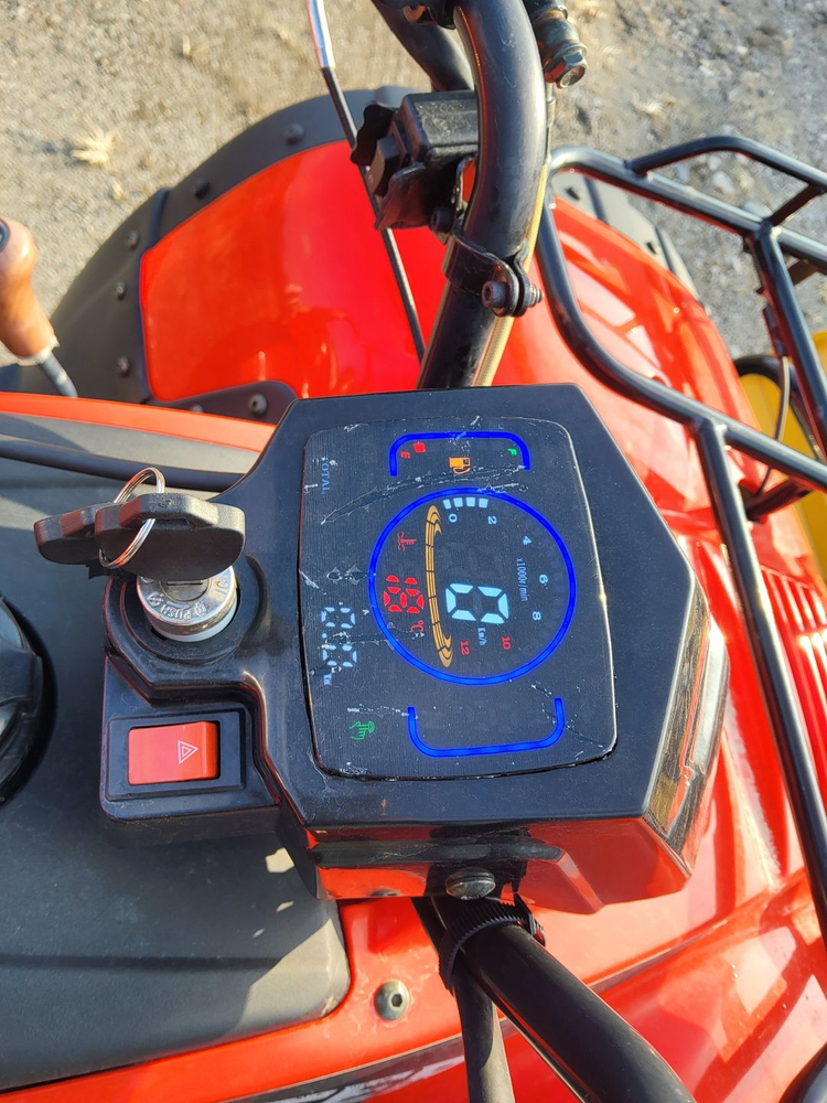 ATV 헌터 400cc (4WD) 농업용 화물오토바이 + 제설 눈삽 세트 사륜바이크--2