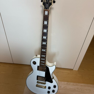 에피폰 레스폴 커스텀 화이트