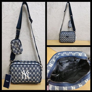 정품 엠엘비 MLB 가방 남녀공용 캐주얼 크로스백 숄더백