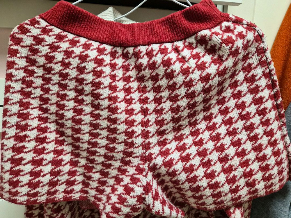 자라 키즈 여아 체크 니트 상하의 13-14세--4