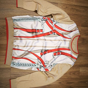 Max Cartizio 실크 &니트 블라우스