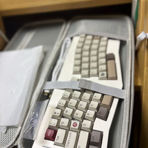 미사용 에포메이커 alice66 고급 기계식 키보드 +전용케이스