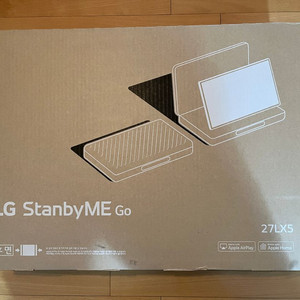 [새상품/미개봉] LG 스탠바이미Go 27LX5QNA