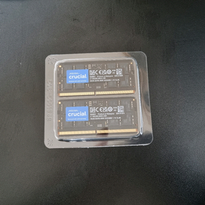 마이크론 크루셜 ddr5 5600 16GBx2개(노트북/미니pc용)