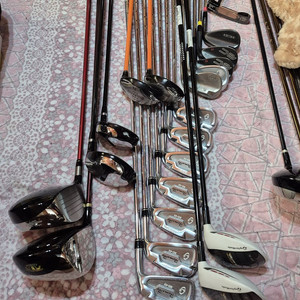 남성용 골프채 셋트 (로마로 아이언, 마제스티 퍼터와 2개 드라이버, 유틸리티, 우드2, 60도웨지 골프채 세트) 이미지