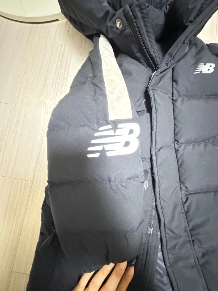 뉴발란스 아동패딩 110 (블랙) 이미지