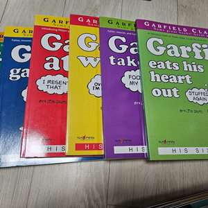 가필드(음원,cd)+안젤리나(cd)+피터래빗(책만)