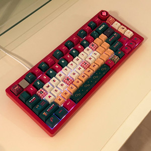 hi75 키보드 크리스마스 키캡 완제