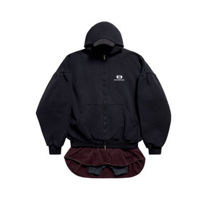 [1] 발렌시아가 유니티 레이어드 오버사이즈 후드자켓