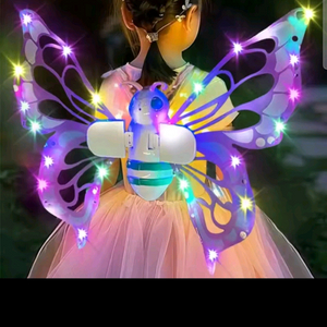 새상품 여아 LED 나비 날개 할로윈 코스튬. 2개. #3 이미지