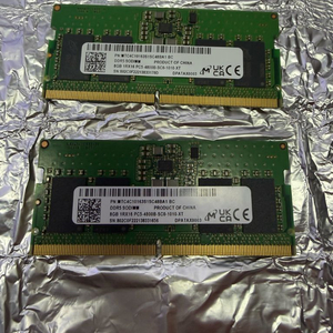 ddr5 4800 노트북용 8*8=16